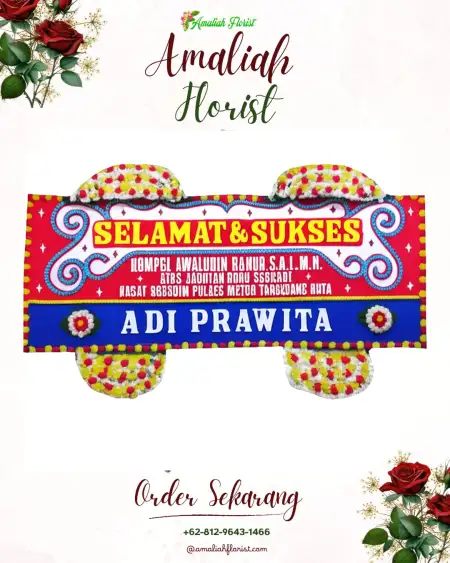 Papan Bunga Ucapan Selamat Jejangkit
